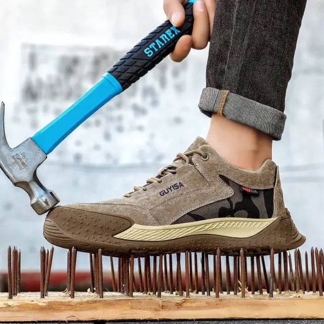 Ark – zapato de seguridad beige con puntera – Kraft Uruguay, vista 2
