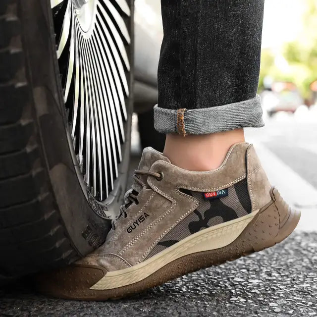 Ark – zapato de seguridad beige con puntera – Kraft Uruguay, vista 6