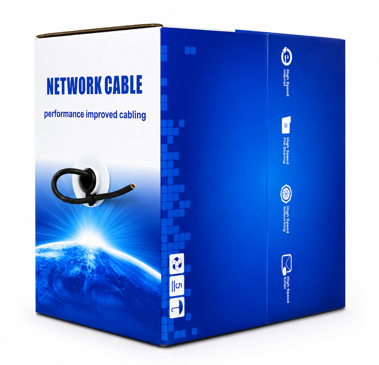 Cable UTP Cat5 Exterior Aleación – Alta Resistencia para Exterior