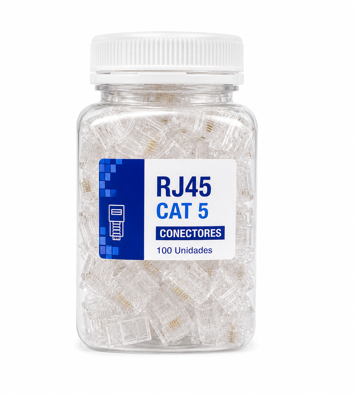 Fichas RJ45 Cat5 – Conectores para Cable de Red