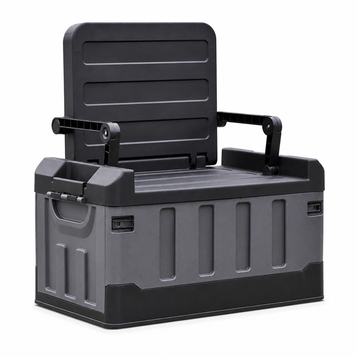 Caja Plegable Multifunción Con Asiento 60L Camping