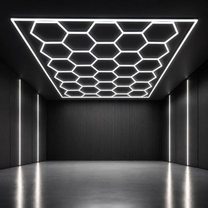 Paneles LED Hexagonales para Techo – Iluminación Premium