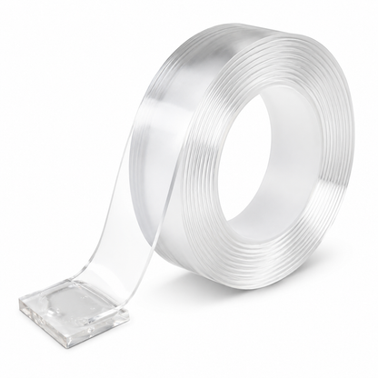 Cinta Adhesiva Multifuncional Transparente Reutilizable – Ultra Fuerte