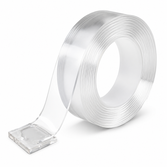 Cinta Adhesiva Multifuncional Transparente Reutilizable – Ultra Fuerte