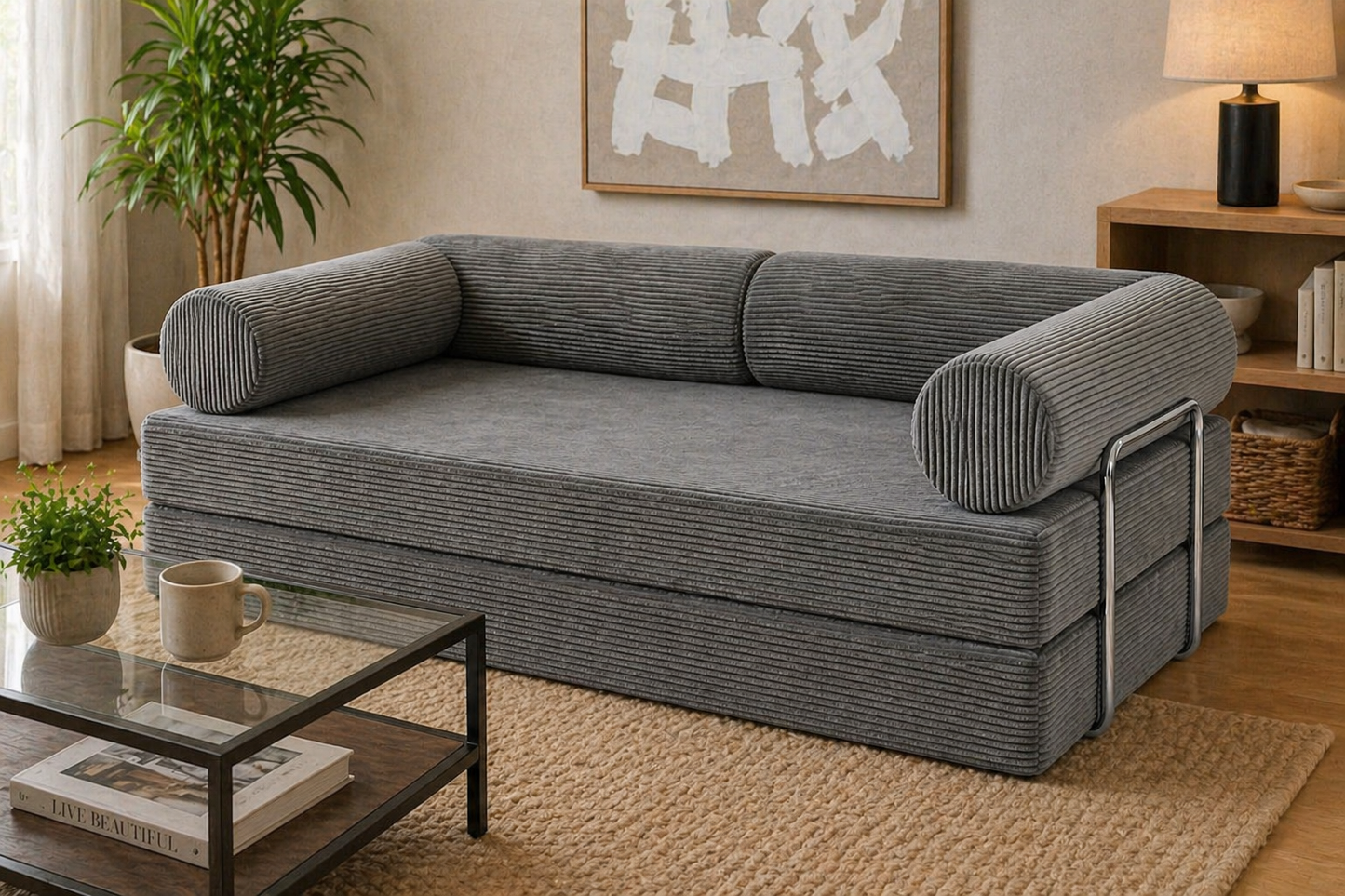 Sillón Cama 2 Cuerpos - Moderno Elegante Convertible