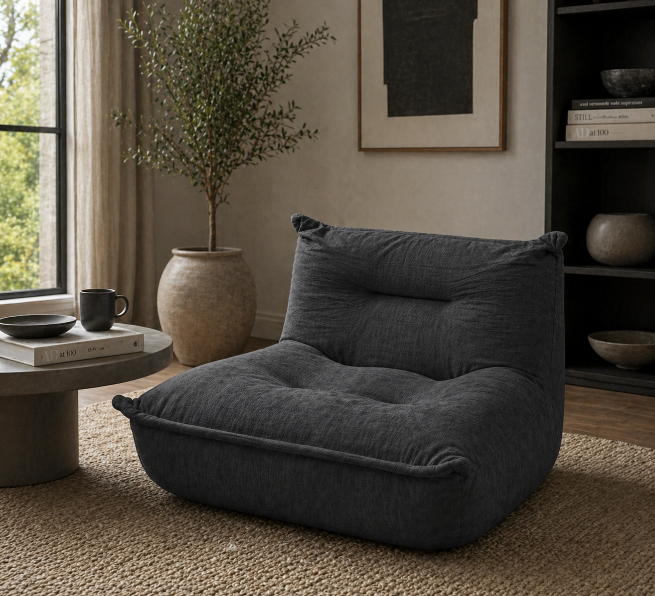 Sillón 1 Cuerpo Bajo – Estilo Moderno, Cómodo y Minimalista