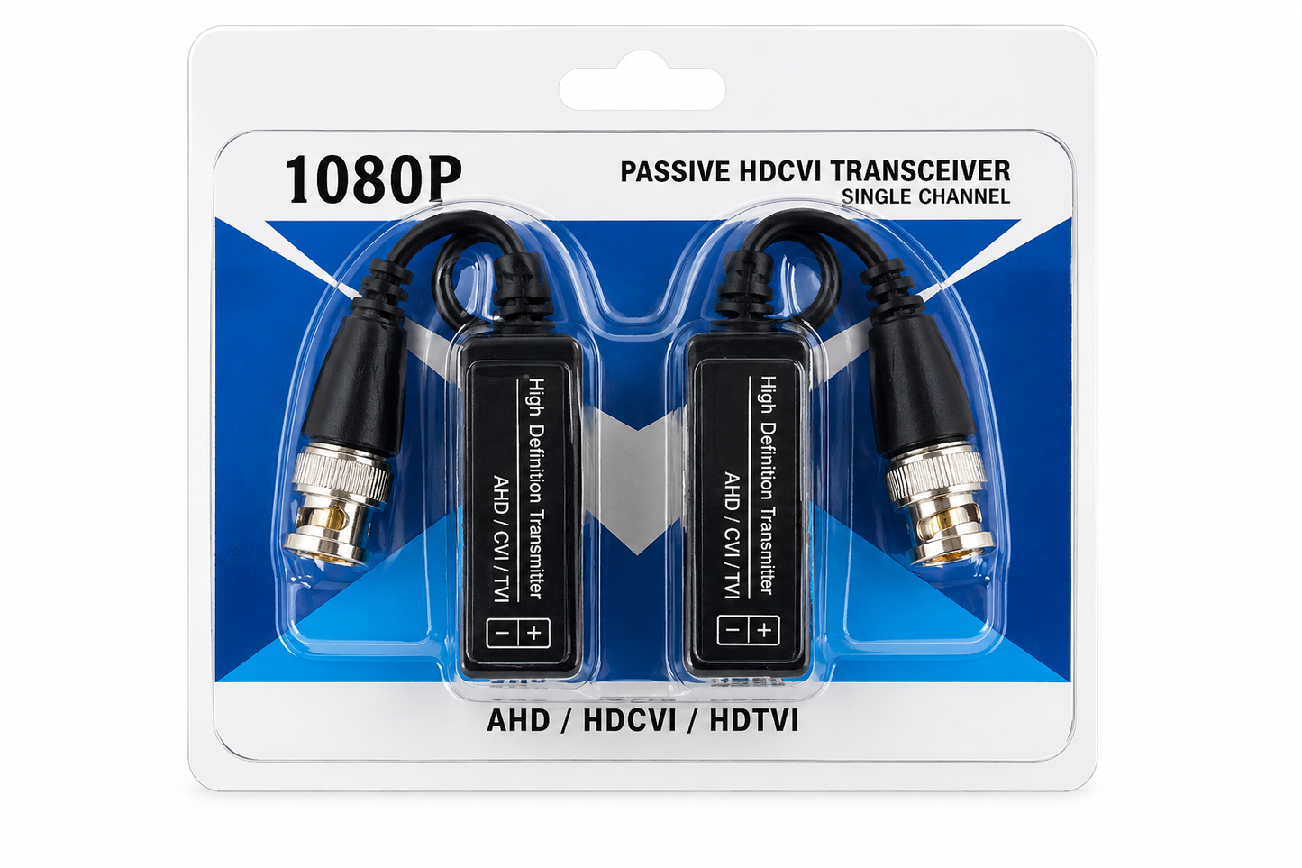 Balun Pasivo HD 1080P Para CCTV AHD CVI TVI Par