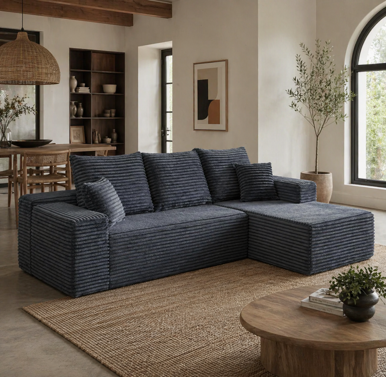 Sillón Cama 3 Cuerpos – Sofá Moderno Amplio Convertible