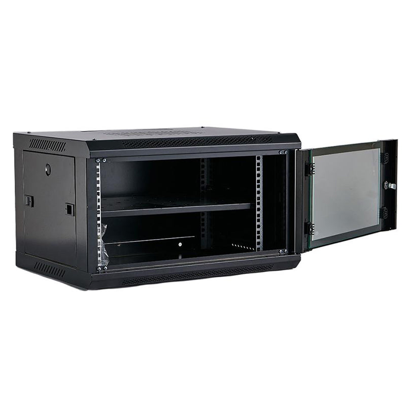 Rack Metálico 6U de Pared – 530x400x300 mm