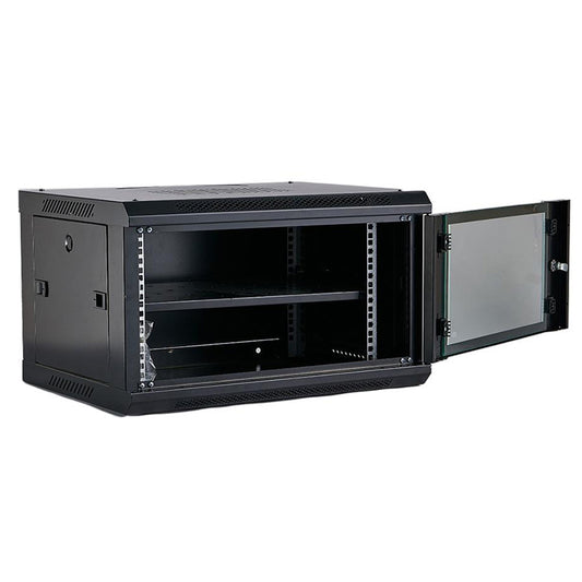 Rack Metálico 6U de Pared – 530x400x300 mm