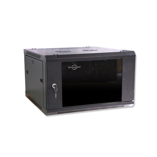 Rack Metálico 6U de Pared – 600x450x300 mm